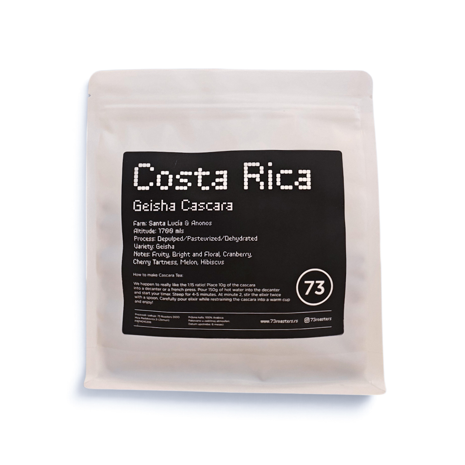 Costa Rica Geisha Cascara